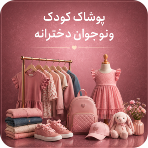 پوشاک کودک و نوجوان دخترانه