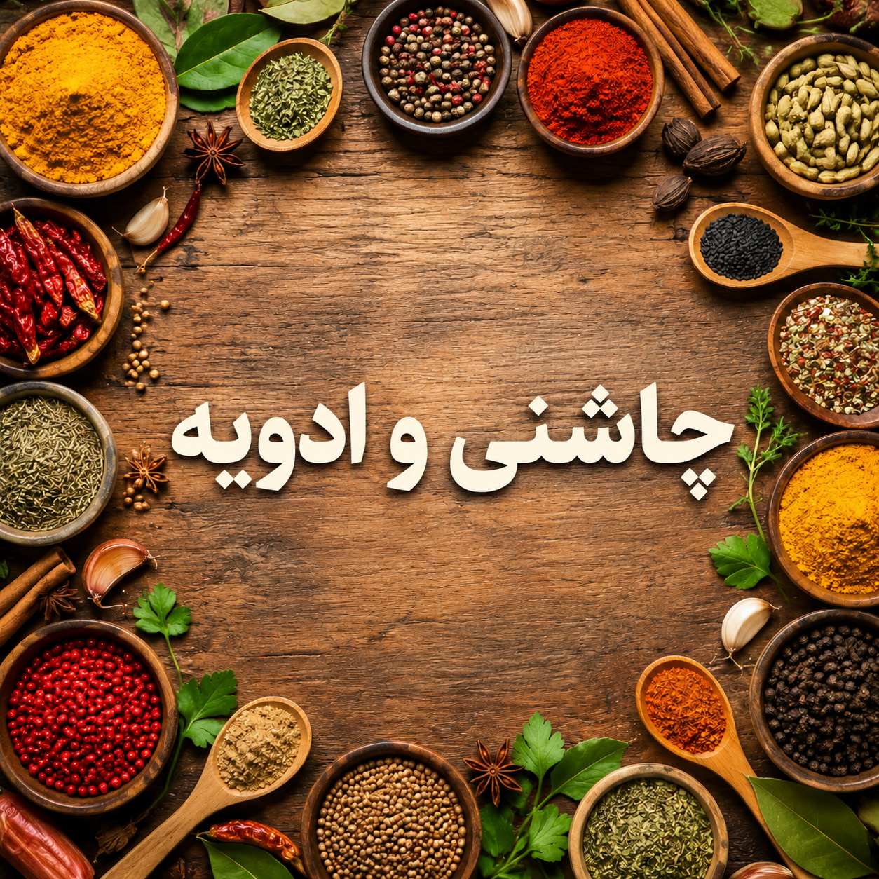 چاشنی و ادویه
