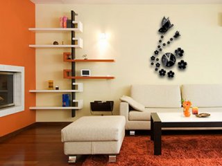 ساعت دیواری مدل بهار بزرگ