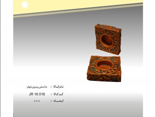 جا شمعی رو میزی نیلوفر