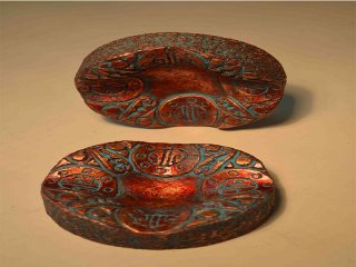 زیر سیگاری طرح برگ