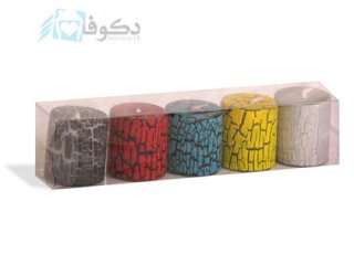 4 عدد شمع مدل گسل