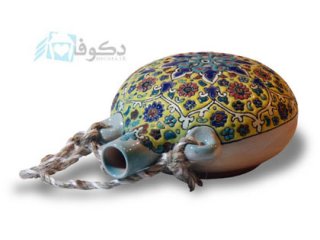 قمقمه تزئینی سفالی