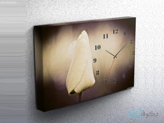 ساعت دیواری تابلوای طرح شقایق
