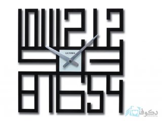 ساعت دیواری ultima مدل شادی مشکی