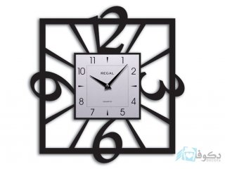 ساعت دیواری regal مدل توسا مشکی