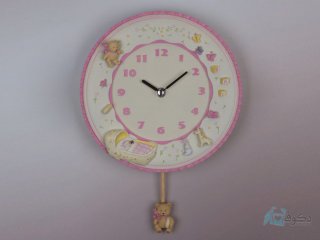 ساعت دیواری پاندول دار عروسکی 55