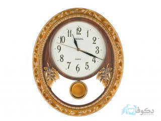 ساعت دیواری پاندول دار Regal 1619 طلایی