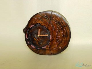 ساعت رومیزی چوبی بهار