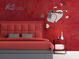 آینه فانتزی طرح قلب 8