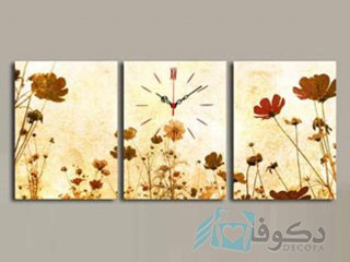 ساعت دیواری تابلوای 3تکه مدل 3P3040CS-55