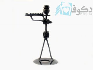 مجسمه فولوت زن پیچ و مهره ای کلاه دار