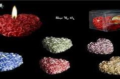 شمع فانتزی قلبی