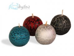 4 تا شمع گوی مدل تَرَک