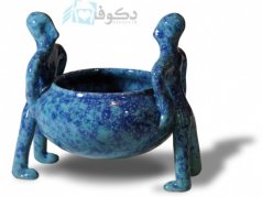 جاشکلاتی سفالی مدل 2 آدمک