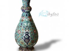 گلدان سفالی طرح گلو خرخره