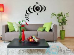 ساعت دیواری مدل هلال