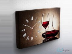 ساعت دیواری تابلوای طرح می
