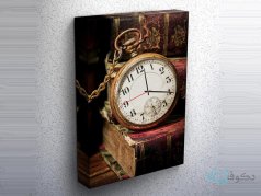 ساعت دیواری تابلوای طرح کلاسیک