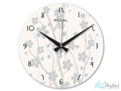 ساعت دیواری regal مدل شکوفه