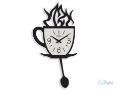 ساعت دیواری regal طرح فنجان