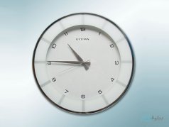 ساعت دیواری ultima کلاسیک سفید