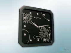 ساعت دیواری regal galet مشکی