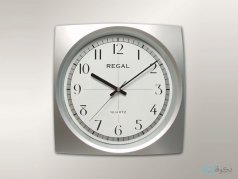 ساعت دیواری REGAL 4042 نقره ای