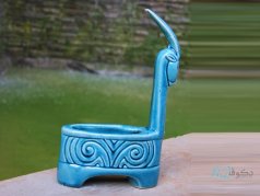 بز کوهی سفالی