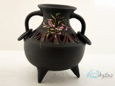 کوزه سفالی سه پایه