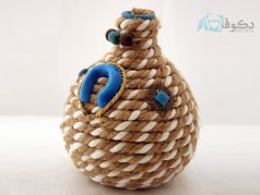 کوزه سفالی کنفی