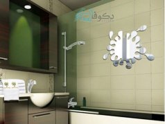 آینه فانتزی طرح قطره آب