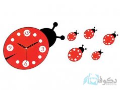 ساعت دیواری مدل کفشدوزک