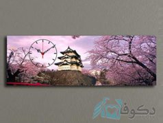 ساعت دیواری تابلوای مدل آشیانه