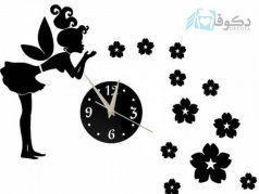 ساعت دیواری فانتزی فرشته مهربان 3