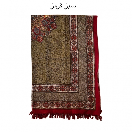 رومیزی قلمکار کلاسیک ۱ در ۱.۵ متر