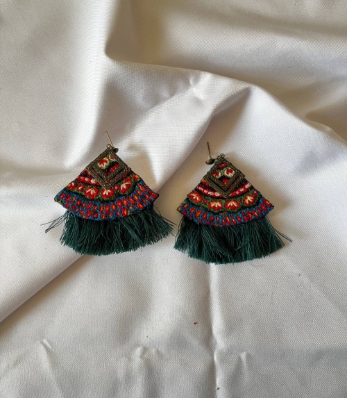 گوشواره پتهدوزی طرح ۳۹