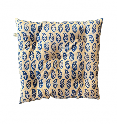 تشکچه قلمکار  آبی