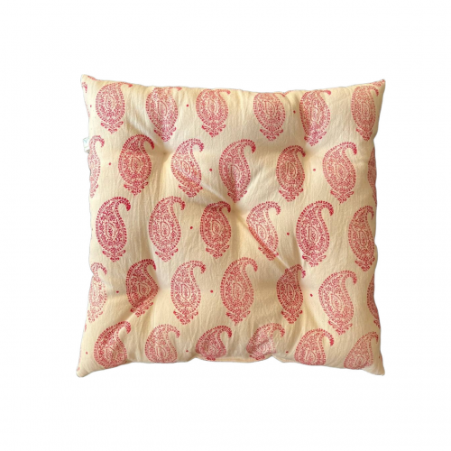 تشکچه قلمکار قرمز