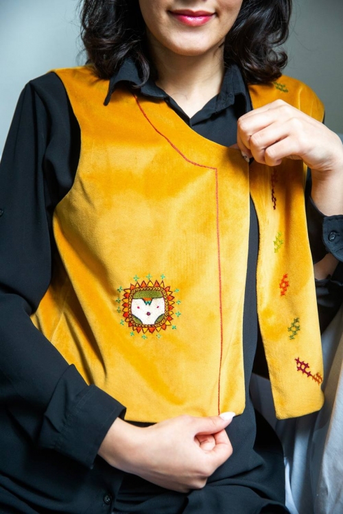 جلیقه زرتشتیدوزی هامون