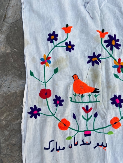 پرده گلدوزی خراسان طرح  ۶