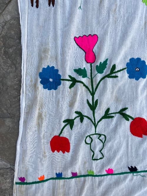 پرده گلدوزی خراسان طرح  ۱۳