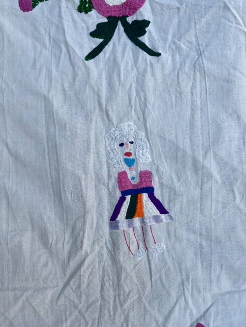 پرده گلدوزی خراسان طرح ۱۸