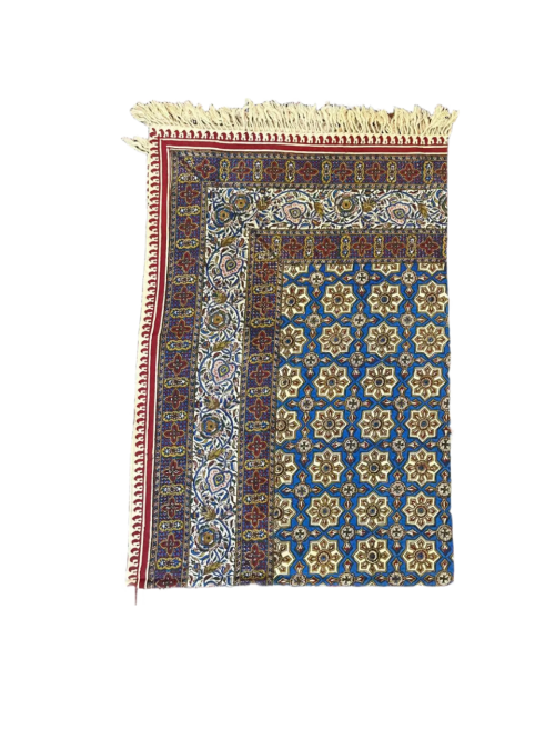رومیزی قلمکار ۱ در ۱.۵ متر طرح چلیپا
