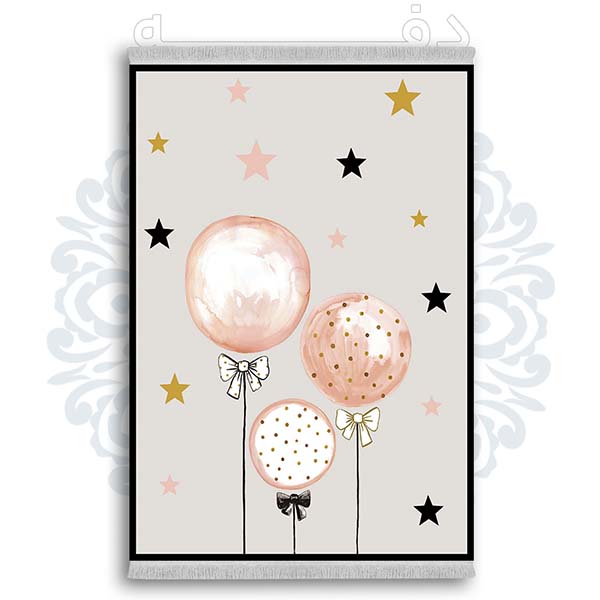 فرشینه دفه از جنس پارچه شانل ترک طرح فانتزی کد 20