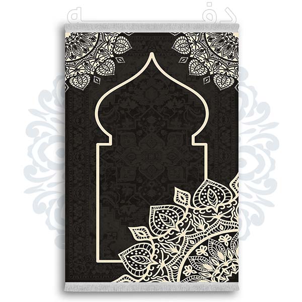 فرشینه دفه از جنس پارچه شانل ترک طرح سجاده کد 65