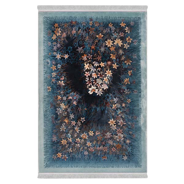 فرشینه دفه از جنس پارچه هازان مخمل ترک طرح مدرن کد 24