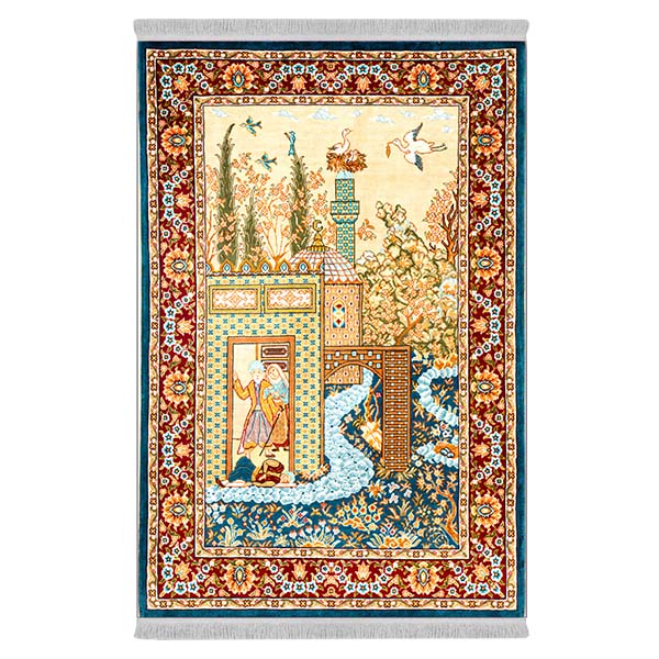 فرشینه دفه از جنس پارچه هازان مخمل ترک طرح مدرن کد 78