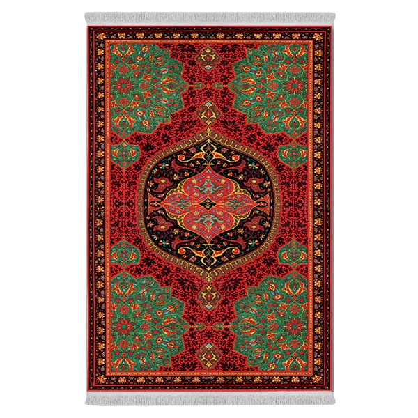 فرشینه دفه از جنس پارچه هازان مخمل ترک طرح مدرن کد 105