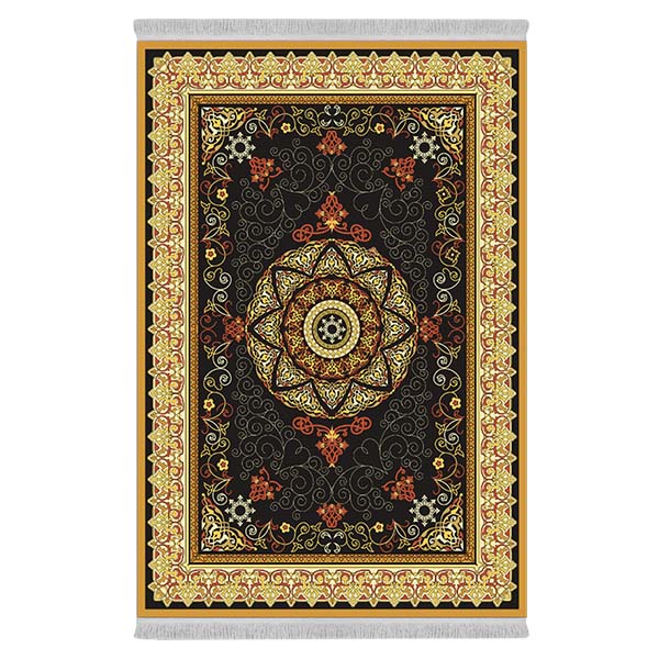 فرشینه دفه از جنس پارچه هازان مخمل ترک طرح مدرن کد 157